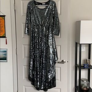 Free People: X Magic Sequined Dress